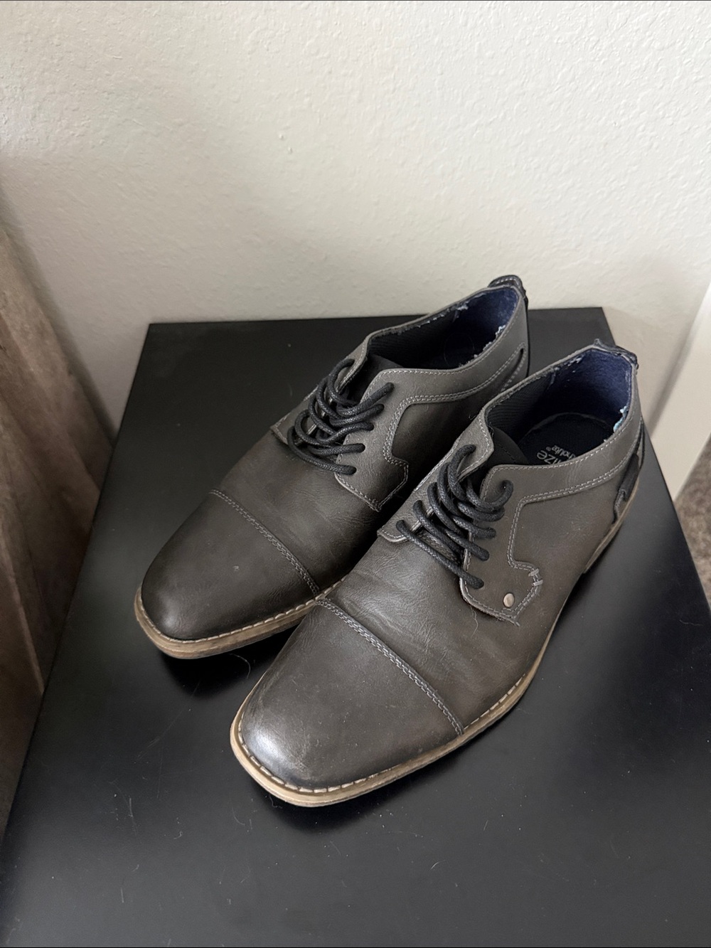 Sonoma Cody grey lace-up oxfords featuring Vitalize by Ortholite insoles